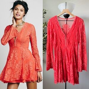 Free People Reign Over Me Lace Dress 8
